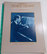 A Tribute To George Gershwin 18 Piano Solo Arrangements paperback very good - $19.80