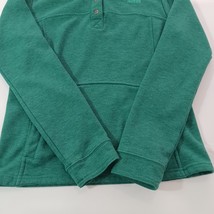 The North Face ATTV Women's S Green 1/4 Snap Pullover Sweatshirt Pockets Outdoor image 12