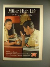 1967 Miller High Life Beer Ad - Bowling! - £14.29 GBP