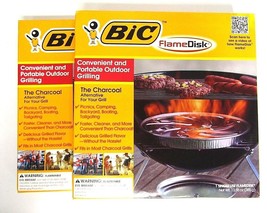New Bic Flame Disks The Charcoal Alternative For Your Grill Made In USA ... - £11.73 GBP