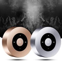 Minimal Metallic Bluetooth Speaker and MP3 Player - $79.72