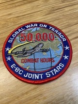 Global War on Terror E-8C Joint Stars 50,000 Combat Hours Patch KG - $49.50