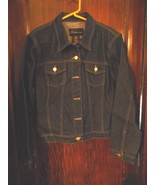 Women&#39;s Ladies Juniors No Boundaries Denim Jeans Jacket Coat Sz: L 11/13... - $500.36 MXN