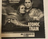 1999 Atomic Train Mini Series Print Ad Rob Lowe Kristen Davis TPA21 - $5.93