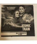 1999 Atomic Train Mini Series Print Ad Rob Lowe Kristen Davis TPA21 - £4.66 GBP