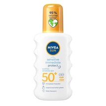 Nivea Sun, 50+ Allergy Sensitive Protect spray de protección solar, 200 ml - £30.36 GBP