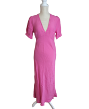 A New Day Womens Pink Retro Maxi Slip Dress Size XS - £19.45 GBP