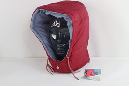 Deadstock Vintage 70s Replacement Winter Zip On Jacket Hood Red Boys Youth - $367.72 MXN
