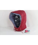 Deadstock Vintage 70s Replacement Winter Zip On Jacket Hood Red Boys Youth - $367.41 MXN