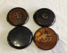 Vintage empty covergirl face powder compact containers lot - $365.13 MXN