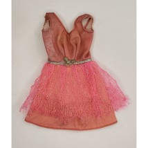 Vintage Francie 1965 Mattel Pink Barbie Dress Shorts Lame 1129 - £15.02 GBP