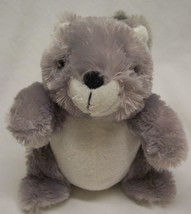 RBI CUTE SOFT GRAY SQUIRREL 6&quot; Plush Stuffed Animal - £12.27 GBP