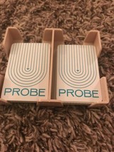 1964 Probe Board Card Game Replacement Parts 48 Probe Cards w/rack Only - $5.69