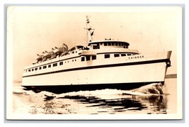 RPPC Chinook Ferry Seattle Washington WA Postcard H19 - £3.16 GBP