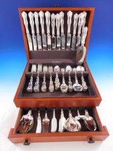 Imperial Queen by Whiting Sterling Silver Flatware 12 Set Service 94 Pcs Dinner - £7,140.38 GBP