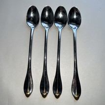 Oneida Stainless GOLDEN KINGSWOOD Set of 4 Iced Tea Spoons USA Cube Flat... - $831.96 MXN