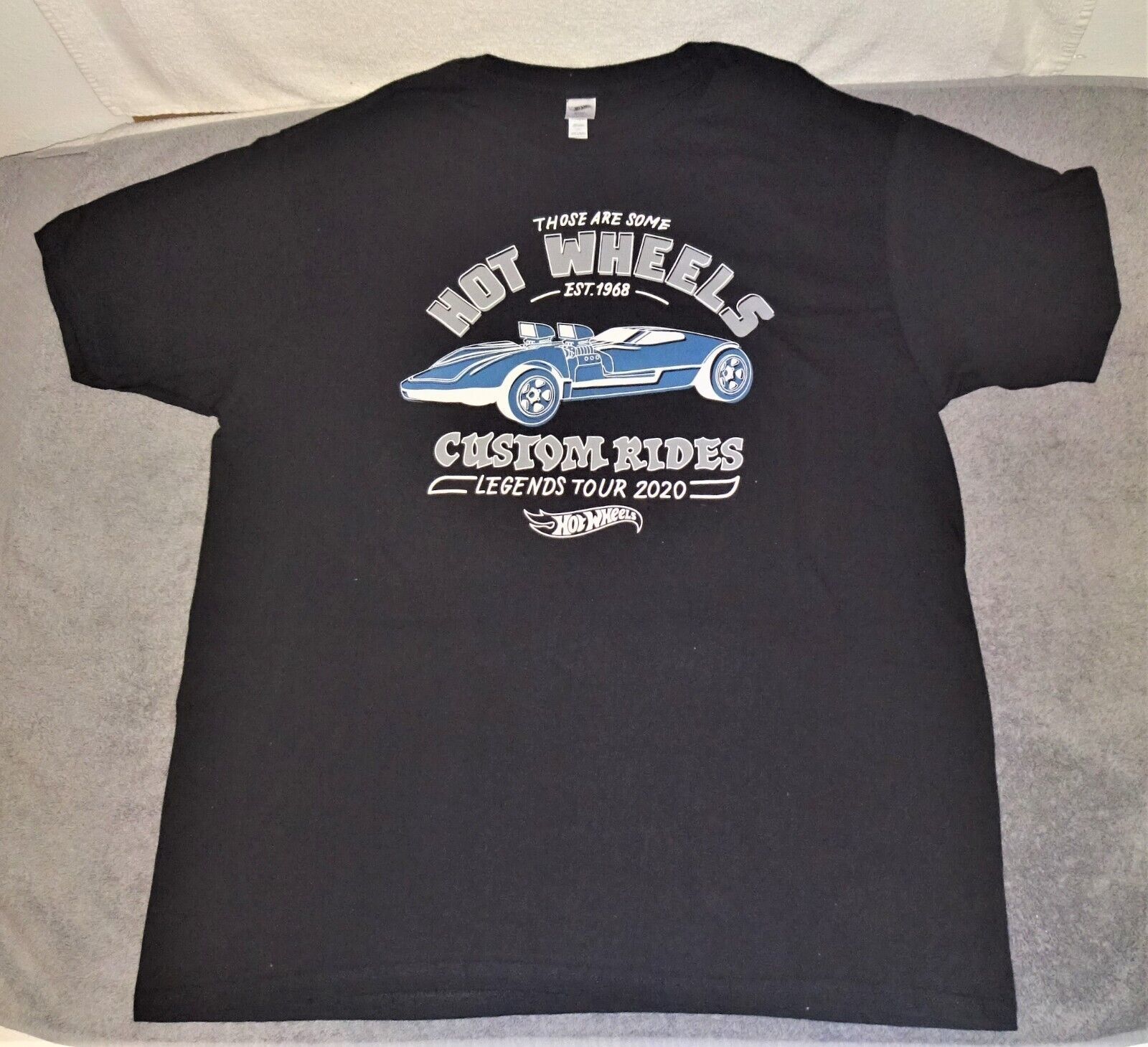 Primary image for Hot Wheels Custom Rides Legends Tour 2020 Twin Mill Men's X Large T-Shirt Black