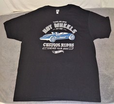 Hot Wheels Custom Rides Legends Tour 2020 Twin Mill Men&#39;s X Large T-Shirt Black - £11.68 GBP