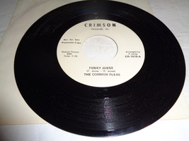 The Common Pleas, Funky Judge/ I Wanted More, Promo Copy 45 RPM 1954 Ori... - $12.99