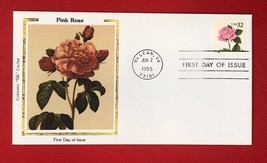 ZAYIX - 1995 US Colorano FDC 2492 - Flower - 32c Pink Rose - £1.59 GBP