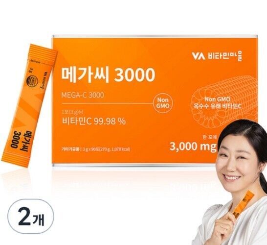 Vitamin Village Vitamin C 3000mg Mega C 3000, 90p, 2ea - $62.43
