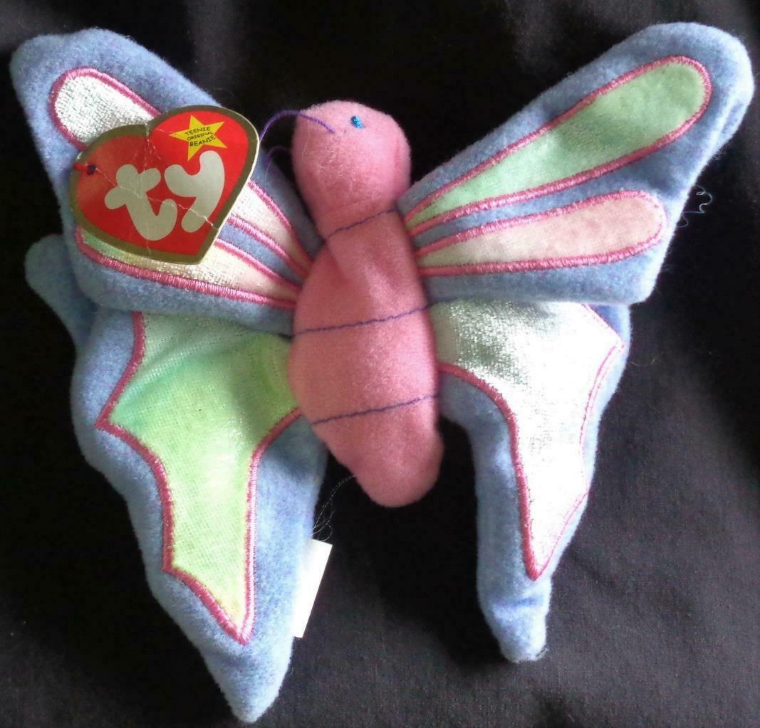 Cute Ty Teenie Beanie Baby Original Stuffed Toy – Flitter – 1999 – COLLE... - $6.92