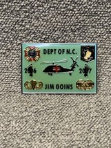 NEW VFW Dept of North Carolina 06-07 Lapel Pin KG JD Veterans Foreign Wars - £9.34 GBP