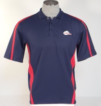 Under Armour Samford University Navy Blue Moisture Wicking Polo Shirt Men&#39;s NWT - £47.95 GBP