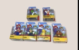 Nintendo Super Mario 2.5” Jakks Pacific Figures- Lot Of 6 Figures - NEW/Sealed - £36.47 GBP