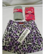 New Little Girls Skirt &amp; 2 pairs of Baby Kisses Tights size 24 months si... - $9.67