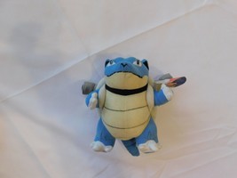 Pokemon Turtle Blastois Doll Stuffed Plush 7&quot; Tall Toy Good condition pre-owned - £16.18 GBP