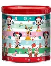 Disney Parks Christmas Happy Holidays Santa Mickey Minnie  Popcorn  - £15.35 GBP