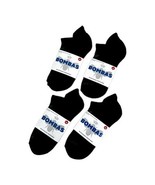 4 Packs BOMBAS HONEYCOMB SOLIDS ANKLE SOCKS Women &amp; Men Size Medium Black - $372.23 MXN