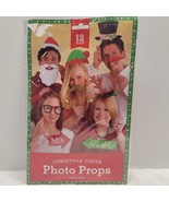 Christmas Cheer Photo Booth Props 13 pieces - NO DIY NEEDED - SHIPS FROM... - $17.62 CAD