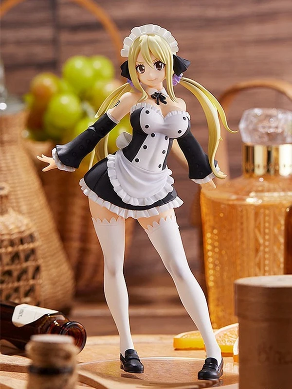 18cm Anime Fairy Tail Lucy Heartfilia Virgo Girl PVC Action Figure Toys Girl PVC - £15.19 GBP+