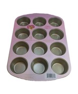 PARIS HILTON MUFFIN/CUPCAKE PAN X12 HEAVY DUTY ROLLED EDGE PARIS HILTON PAN - $29.70