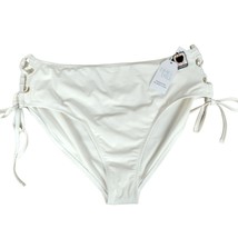 Time and Tru Womens 2X Vanilla Dream Cream Side String High Waist Bikini... - £10.91 GBP