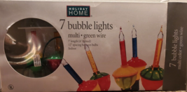 Christmas Lights Gurgling Multicolor lot of 2 sets 14 - $19.79