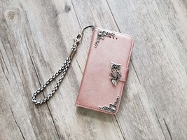 Owl phone leather wallet removable case for iPhone / Galaxy MN0919 - £23.15 GBP