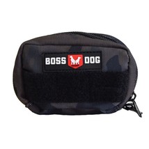 Boss Dog Tactical Molle Harness Bag Black Camo, 1ea/Small - £26.76 GBP