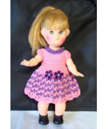 Made to fit 11.5&quot; - 12&quot; VTG Poor Pitiful Pearl Doll New Hand Crochet dress - $460.71 MXN