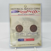 Dory Historical Replica Coins Marcus Aurelius 161AD George Washington 17... - £11.73 GBP