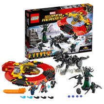 Yr 2017 Lego Marvel Thor Ragnarok 76084 The Ultimate Battle For Asgard (400 Pcs) - £70.69 GBP