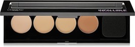 L&#39;Oreal Cosmetics Infallible Total Cover Concealing and Contour Kit - £11.98 GBP