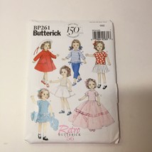 Butterick 261 18&quot; Doll Clothes - $12.86