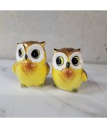 vintage owl on branch salt and pepper shakers, made in japan Mcm Ceramic - €25,06 EUR