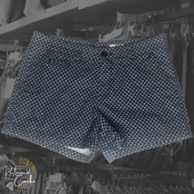 Gap Womens Blue Diamond Geo Print Pockets Summer Shortie Shorts Size 4 R... - $37.00
