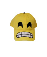 Emojinuity Yellow Snapback Style Hat New With Tags Cringe Happy - $126.97 MXN