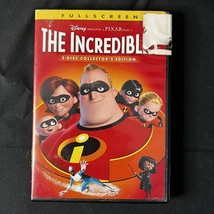 The Incredibles DVD Craig T. Nelson Holly Hunter Samuel L. Jackson 2-Disc 2004 - £3.91 GBP