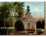 S.di Ann Vecchio Chiesa Ste Anne De Beaupre Quebec Canada Unp Udb Postrc... - $3.03